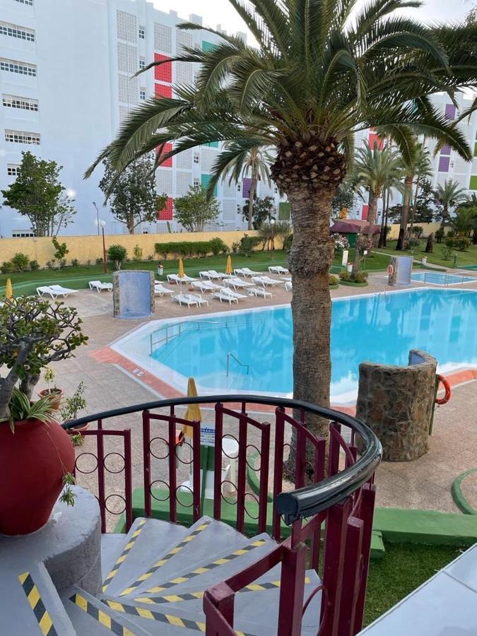 Ferienwohnung Agaete Parque Playa Del Ingles Exterior foto